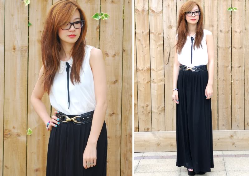 How To Wear A Maxi Skirt If You Are Short