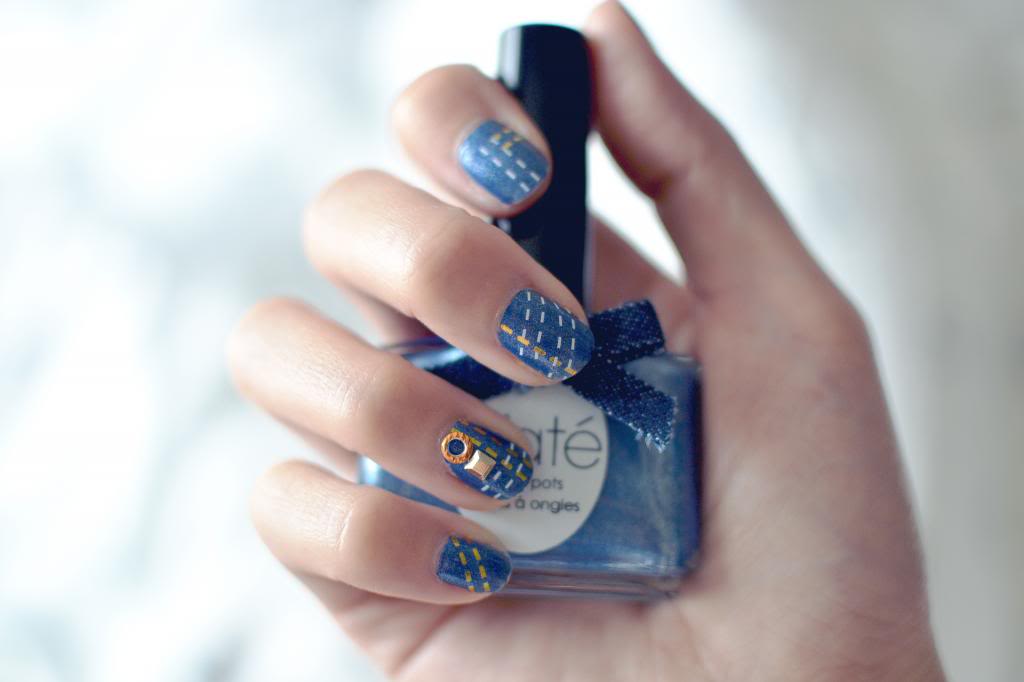 How To Do Denim Style Manicure