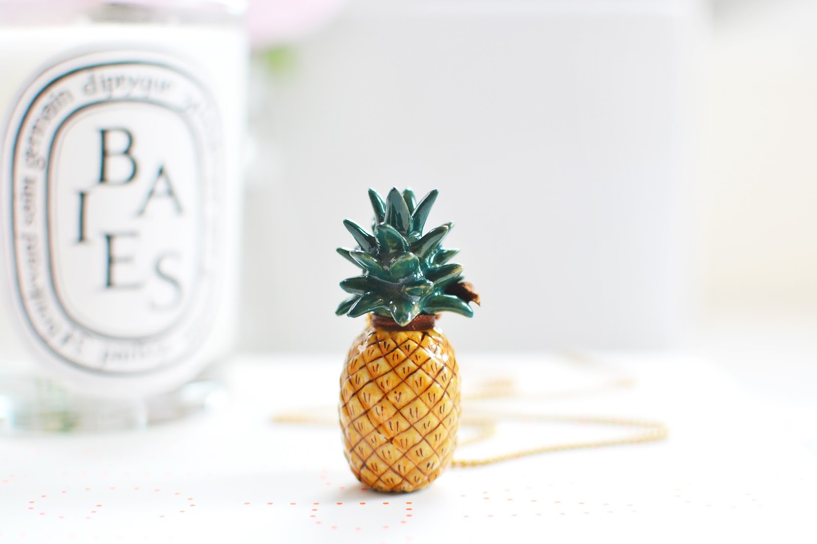pineapple necklace pineapple necklace from AndMary
