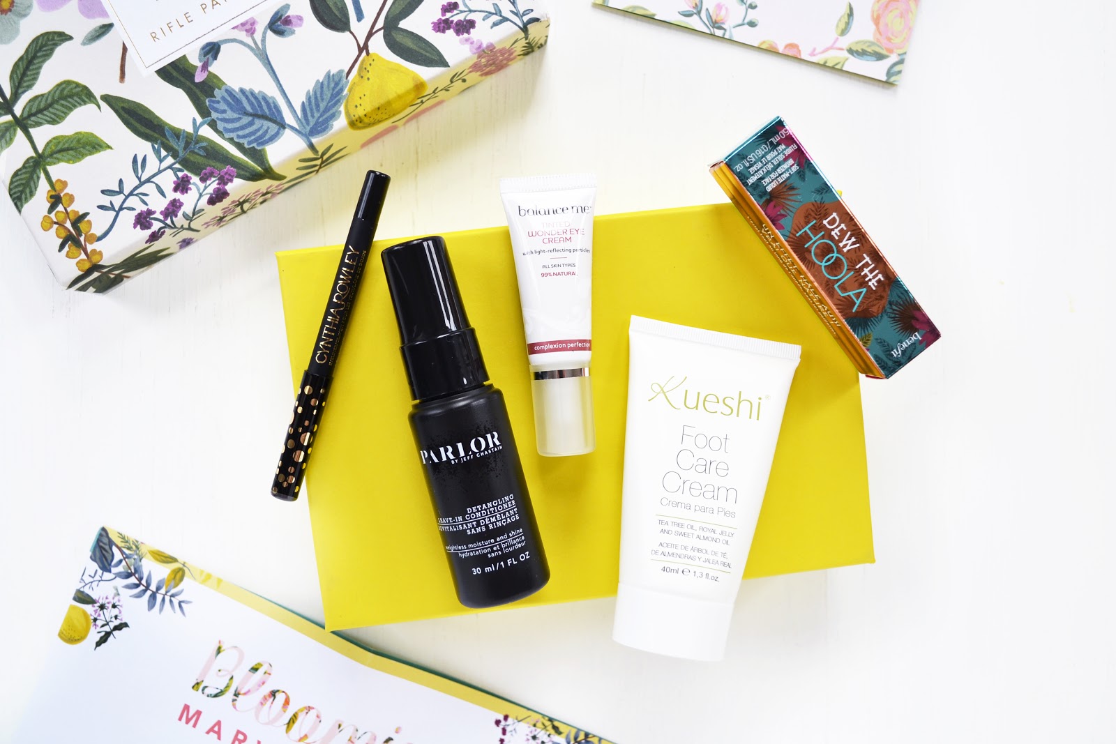 birchbox 2016, Birchbox April 2016 collaborated With Rifle Paper Co