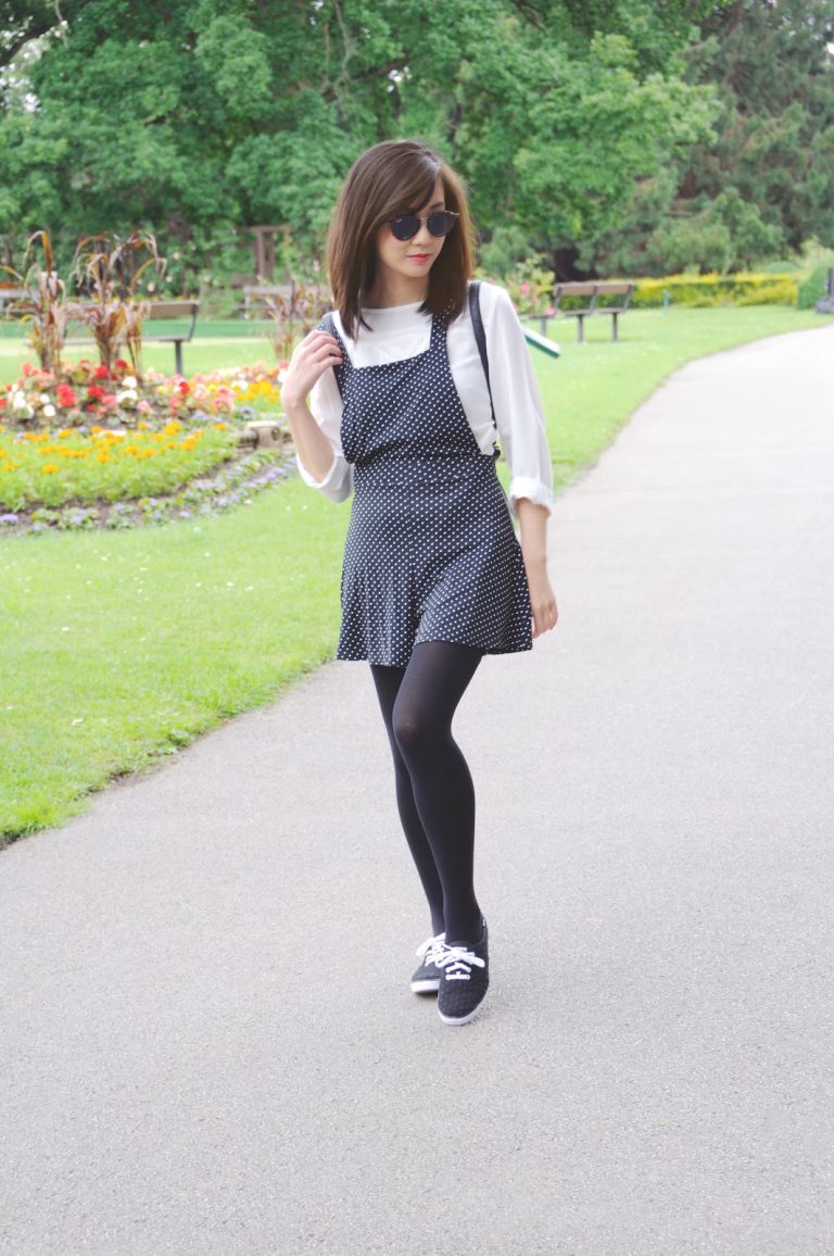 Outfit: Polkadot Playsuit