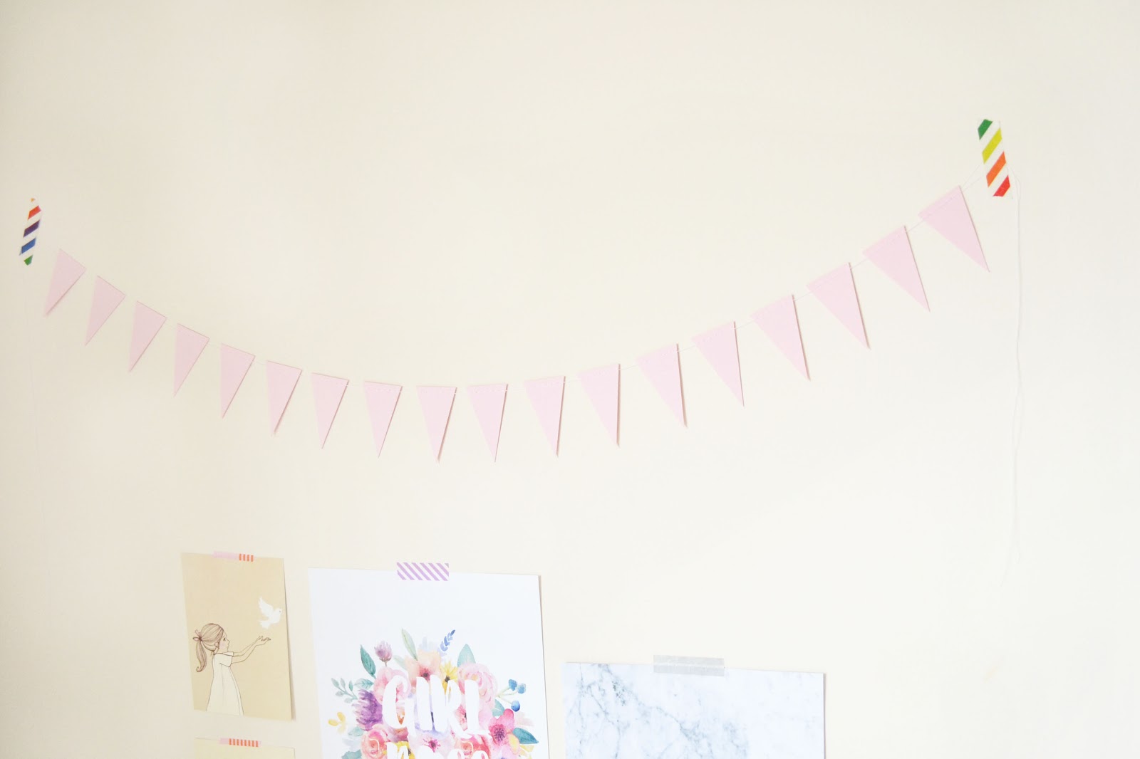 mini paper bunting mini paper bunting